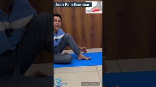 Arch Pain Relief Exercise पंजे के दर्द को कैसे ठीक करे। archpain arch footpain [upl. by Leiser809]