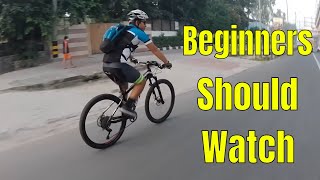 Top 5 Tips For Beginners To Ride 50 KMs On Bicycle  MTB  Hybrid  Road Bike  Hindi [upl. by Llacam59]