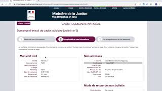 Comment obtenir un extrait de casier judiciaire [upl. by Fenn]