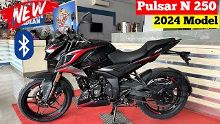 New 2024 Model Bajaj Pulsar N250 Review  pulsar n250 new model 2024  pulsar n250  pulsar n250 cc [upl. by Aldercy]