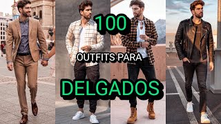 Outfits con CHAQUETA para Hombres Delgados Cómo Vestir con Estilo y Confianza [upl. by Delainey]