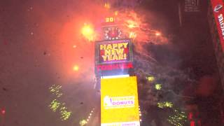 NYE Countdown 2014 Times Square [upl. by Rento]