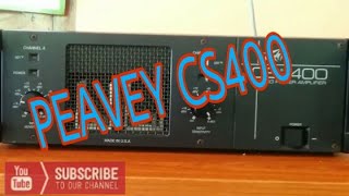 Peavey CS400 USA Amplifier Full Review [upl. by Willa]