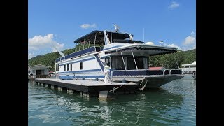 1998 Stardust 16 x 73WB Houseboat For Sale on Norris Lake TN  SOLD [upl. by Boyce763]