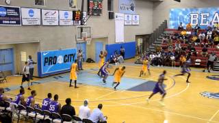 LA Lakers Draft Pick Ater Majok AKA Shaka Zulu At 2012 NIKE PRO CITY [upl. by Onihc842]