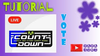 Cara Vote Live Voting Mcountdown di Mnet Plus 2023 [upl. by Lilith268]