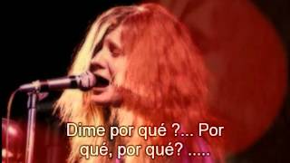 Janis Joplin Ball and Chain subtitulado al español [upl. by Tima464]