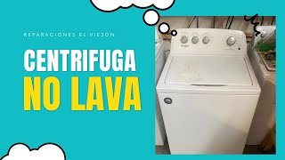 Lavadora whirlpool centrifuga pero no lava [upl. by Rolan893]