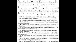 Posuerunt Gregorian antiphon of Tenebrae [upl. by Merritt]