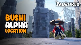 Bushi Alpha Location  Palworld [upl. by Leake]