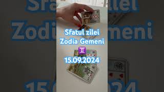 Sfatul zileizodia Gemeni ♊️ cariera zodii tarot horoscop zodie iubire gemeni [upl. by Duester]