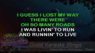 Against The Wind  Bob Against Lyrics Karaoke  goodkaraokesongscom [upl. by Froehlich]