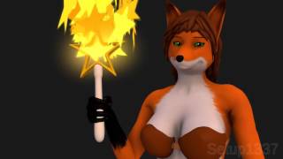 Dance of the Fox  SFM Furry animation 60 FPS [upl. by Flannery]