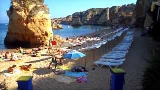 Praia Dona Ana Beach Lagos  Algarve [upl. by Elrak573]