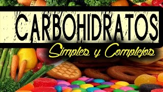 • CARBOHIDRATOS  Definición Función y Tipos [upl. by Eyma]