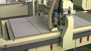 WoodTech CNC Router Cabinet Cutting [upl. by Iviv483]