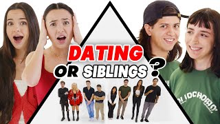 SIBLING OR DATING CHALLENGE W Merrell Twins [upl. by Ybanrab726]