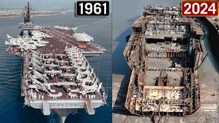 The Dismantling of US Navy’s Aircraft Carrier That Was Sold For a Penny [upl. by Most]