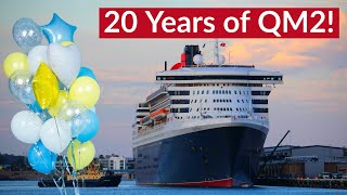 QM2 the World’s ONLY transatlantic liner just turned 20 years old [upl. by Adirf]