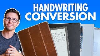 Is eInk handwriting conversion accurate reMarkable 2  iPad  Boox  SuperNote  Kindle Scribe [upl. by Athalie]