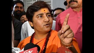 Sadhvi Pragya Thakur apologizes for her statement on late Hemant Karkare [upl. by Neile]