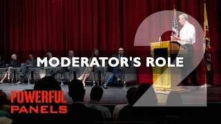 How to Moderate a Panel Discussion Moderators Role Video 2 6 12mins [upl. by Hajar89]