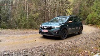 Dacia Sandero Stepway Extreme Offroad in Bucovina [upl. by Angel]