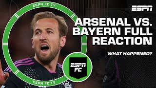 FULL REACTION to ArsenalBayern Munich DRAW 👀 2ND HALF WAS DREADFUL  Craig Burley  ESPN FC [upl. by Aicilak]