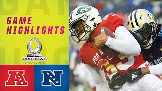 AFC vs NFC Pro Bowl Highlights  2019 Pro Bowl [upl. by Peoples268]