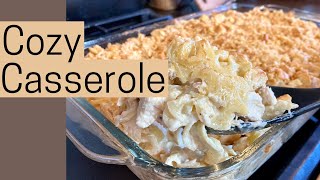 MUST TRY Chicken Noodle Casserole  Cozy Comfort Food [upl. by Enomor]