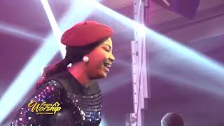 Mercy Chinwo  Jesus Omeka Nnaya  Live In Ghana  Danzibah Services [upl. by Alleoj]