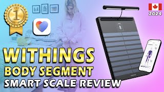 WITHINGS BODY SEGMENT UNBOXING amp REVIEW SMART SCALE  4K withings [upl. by Ario958]