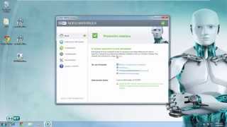 Cambiar Usuario y Contraseña de ESET NOD32 Antivirus 80x Actualizar Licencia [upl. by Idner633]