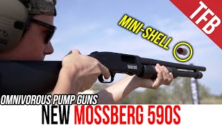 The NEW Mossberg 590S Eats Anything [upl. by Ahcatan]