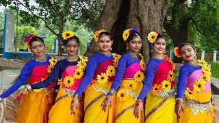 Manike Mage Hithe  Bengali Version  SHATADAL Dance Academy  MMM [upl. by Sayres877]