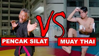 PAK AMIR BERTARUNG  PENCAK SILAT VS MUAY THAI [upl. by Atnahc]