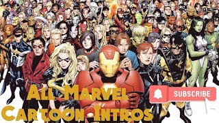 All Marvel Cartoon Intros [upl. by Tidwell]