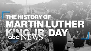 The history of Martin Luther King Jr Day [upl. by Amehsyt]