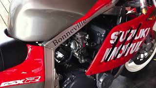 SUZUKI Gsxr1100 YOSHIMURA Bonneville 仕様 [upl. by Aile]