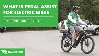 What Is Pedal Assist for Electric Bikes  Electric Bike Guide  BikeRidecom [upl. by Folly892]