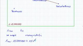 Skala na planach i mapach  Matematyka Szkoła Podstawowa i Gimnazjum [upl. by Pearl]