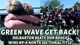 Delbarton 10 Don Bosco 7  NonPublic A North Final  Zebrowski Brilliant in Relief [upl. by Pirzada]