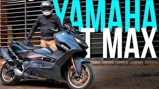 YAMAHA TMAX EU5 🏍 Prueba  Test  Review  Caballero Motorista [upl. by Barrett]