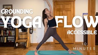 Grounding Yoga Flow  10 Minutes [upl. by Ahsener]