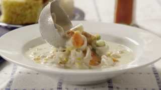 How to Make Seafood Chowder  Soup Recipe  Allrecipescom [upl. by Issi779]