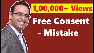 Introduction to Free ConsentMistake  Mercantile Law Lectures for CACSCMA [upl. by Zug]