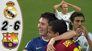 REAL MADRID VS BARCELONA 26  HIGHLIGHTS amp GOALS  LA LIGA 02052009 HD [upl. by Darya182]