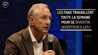 La dernière conférence de Cruyff  Le développement des jeunes footballeurs [upl. by Han876]