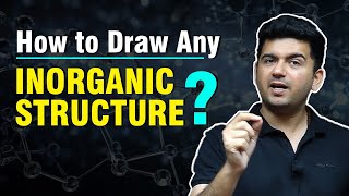 How to Draw Any inorganic Chemistry structure  Inorganic Chemistry Trick  IIT JEE amp NEET [upl. by Aivatal]