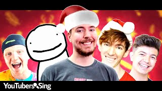 YouTubers Sing All I Want For Christmas Is You [upl. by Ahtel738]